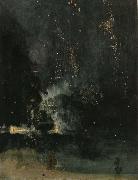 unknow artist The Nocturne under  the black and  gold